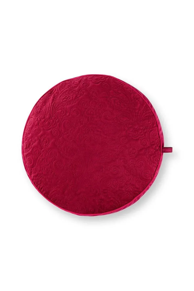 Pip Studio Zierkissen|Bettkissen|Zierkissen Rund Quiltey Days Rosa