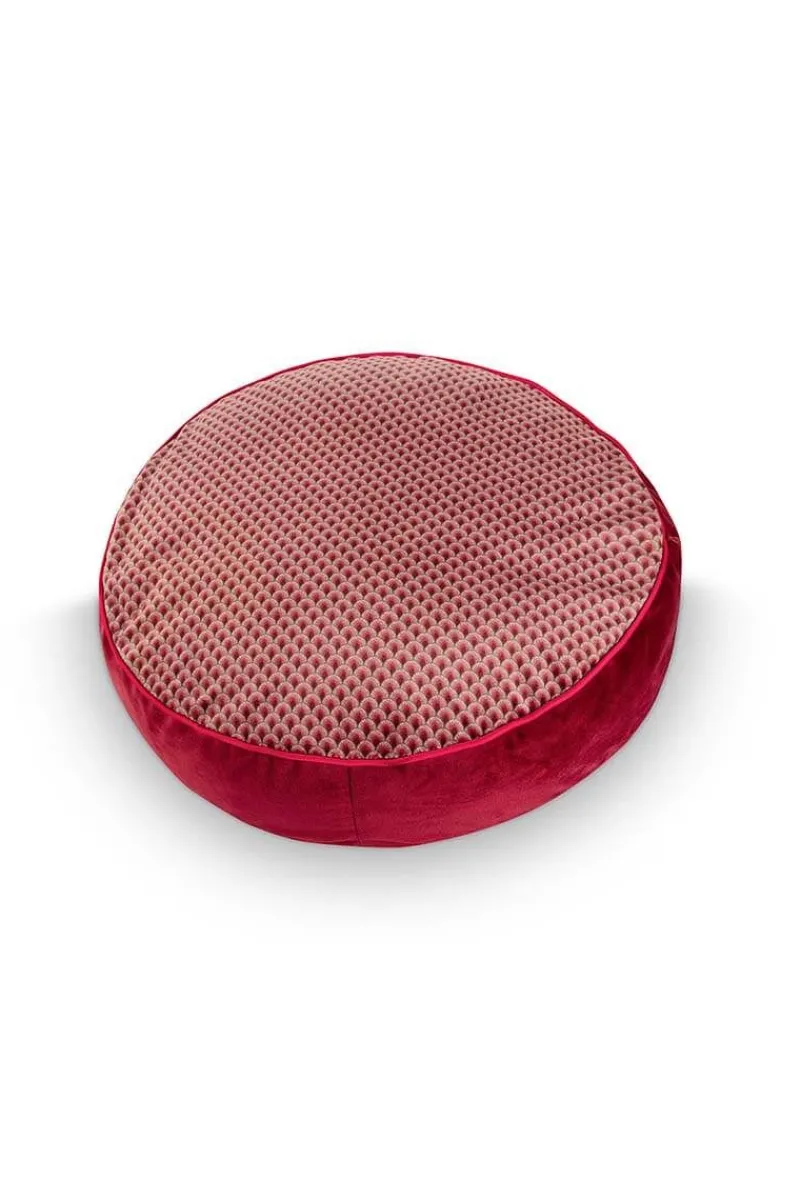 Pip Studio Zierkissen|Bettkissen|Zierkissen Rund Quiltey Days Rosa