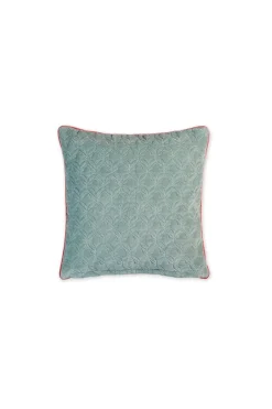 Pip Studio Zierkissen|Bettkissen|Zierkissen Samt Quilty Dreams Khaki