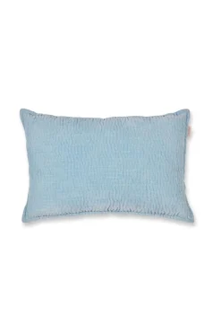 Pip Studio Zierkissen|Bettkissen|Zierkissen Velvet Sky Hell Blau
