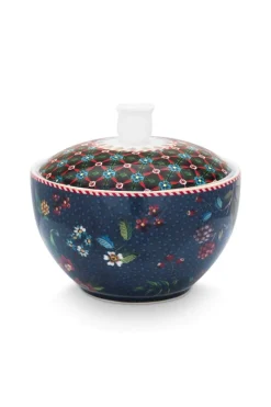 Pip Studio Zuckerdose|Zuckerdose Berry Blues Blau