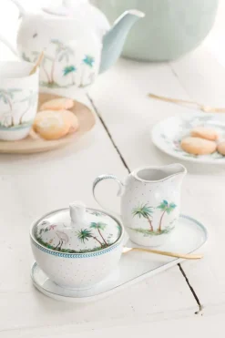 Pip Studio Milchkännchen|Zucker- und Milchschale Jolie Punkte Gold Blau